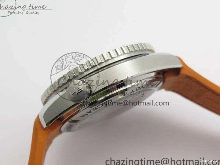 0109 UrbanStyle Planet Ocean Pro Orange Bezel 45mm OMF 1:1 Best Edition On Rubber Strap A8500 (Black Balance Wheel) 8138